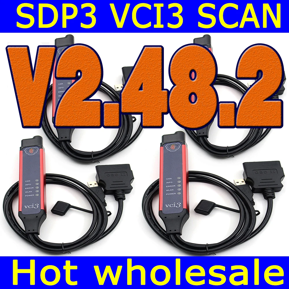 【HOT SALE】 2021 NEWEST Wholesale SDP3 2.48.2 VCI3 SCAN Trucks Heavy Duty Diagnostics Wifi OBDII Scanner for Scania VCI3
【HOT SALE】 2021 NEWEST Wholesale SDP3 2.48.2 VCI3 SCAN Trucks Heavy Duty Diagnostics Wifi OBDII Scanner for Scania VCI3