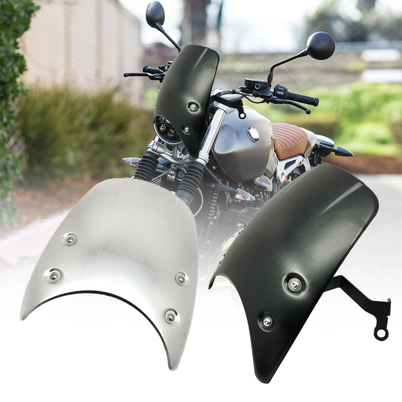 For BMW R Nine T RNineT R9T Scrambler 2014-2020 2016 2017 2018 2019 Motorcycle Windshield Windscreen Headlight Fairing Deflector
For BMW R Nine T RNineT R9T Scrambler 2014-2020 2016 2017 2018 2019 Motorcycle Windshield Windscreen Headlight Fairing Deflector