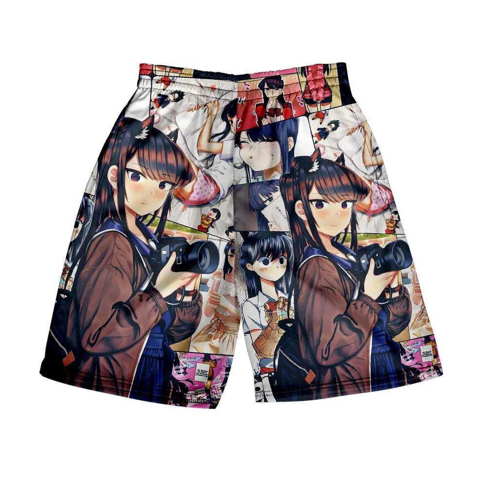 Komi Can't Communicate 3D Print Summer Holiday Women Men Elastic Waist Streetwear Shorts Casual Streetwear Style Beach Shorts
Komi Can't Communicate 3D Print Summer Holiday Women Men Elastic Waist Streetwear Shorts Casual Streetwear Style Beach Shorts