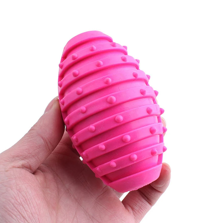 Pets Balls Rubber Dog Ball Toys Sound Teeth Interactive Rugby Play Dog Chew Toy Squeaker Hamster Mascotas Accesorios BB50DT
Pets Balls Rubber Dog Ball Toys Sound Teeth Interactive Rugby Play Dog Chew Toy Squeaker Hamster Mascotas Accesorios BB50DT