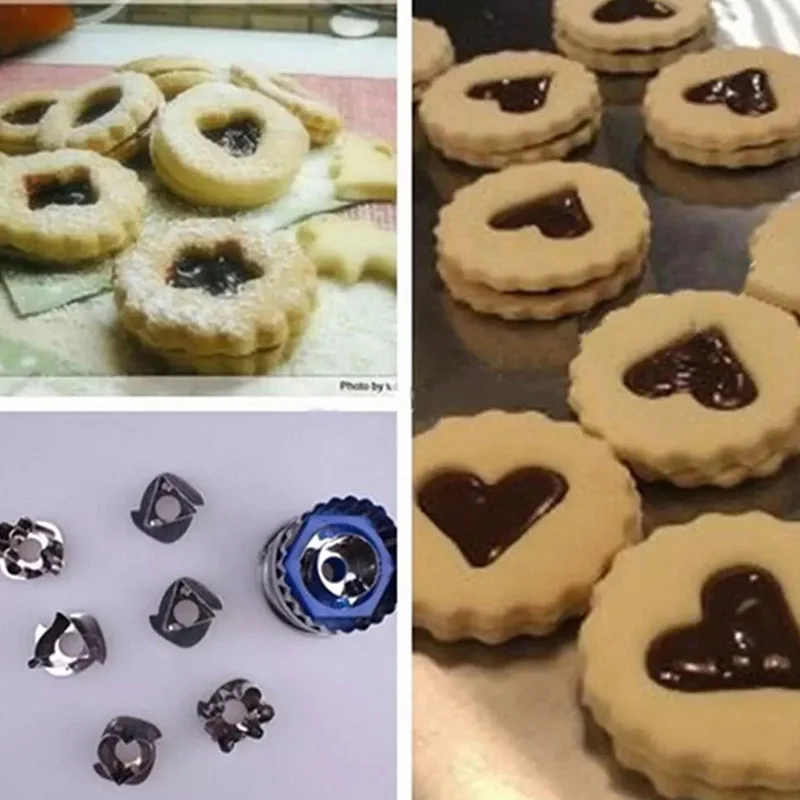 24Pcs Stainless Steel Cookie Biscuit Cutter Square Flower Star Heart Mold Fondant Stamp Cookies Biscuit Baking Decorating Tools
24Pcs Stainless Steel Cookie Biscuit Cutter Square Flower Star Heart Mold Fondant Stamp Cookies Biscuit Baking Decorating Tools