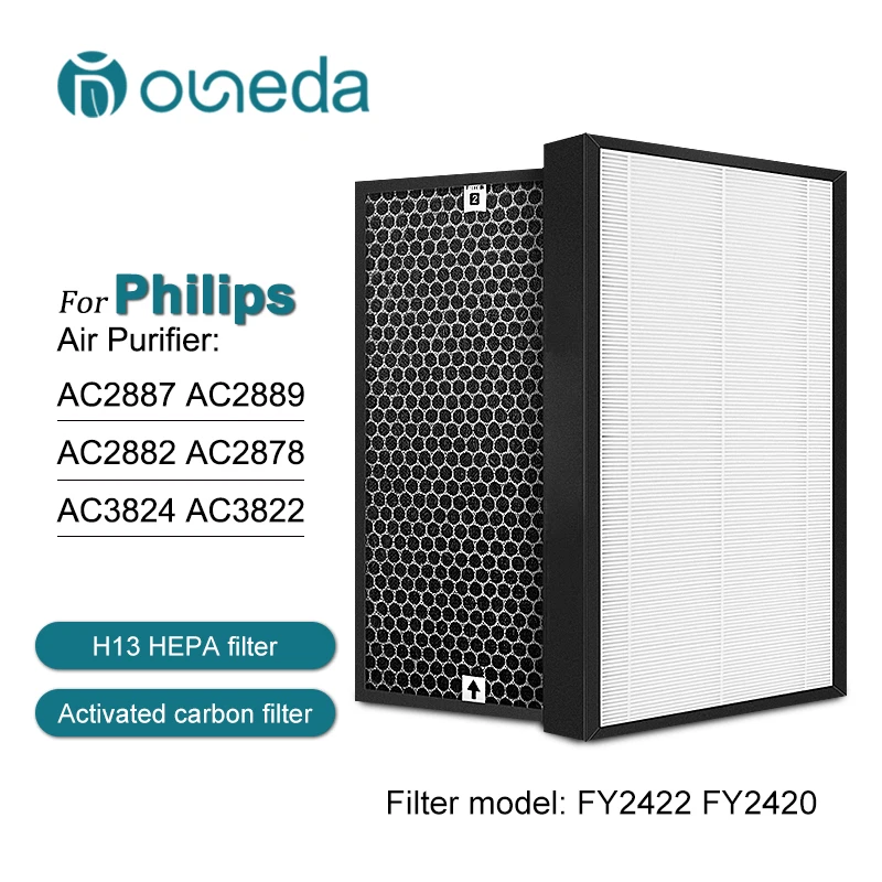 Air Filter Replacement HEPA Filter Carbon Filter FY2422 FY2420 for Philips Air Purifier AC2889 AC2887 Air Purifier for Home
Air Filter Replacement HEPA Filter Carbon Filter FY2422 FY2420 for Philips Air Purifier AC2889 AC2887 Air Purifier for Home
