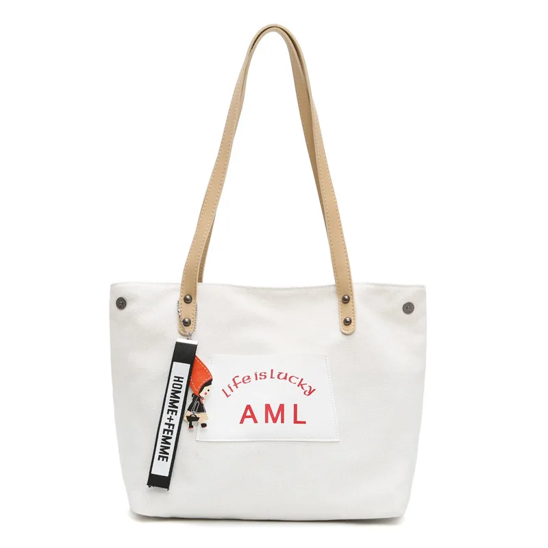 New Fashion Canvas Bag Large Capacity Shopping One Shoulder Handbag Fashion Big Bag Mommy Handbag Casual Shopping Bag Bolsos Sac
New Fashion Canvas Bag Large Capacity Shopping One Shoulder Handbag Fashion Big Bag Mommy Handbag Casual Shopping Bag Bolsos Sac