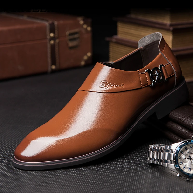 Loafers Men Business Shoes Italian Dress Formal Shoes Men Genuine Leather Coiffeur Elevator Shoes for Men Classic Scarpe Uomo
Loafers Men Business Shoes Italian Dress Formal Shoes Men Genuine Leather Coiffeur Elevator Shoes for Men Classic Scarpe Uomo