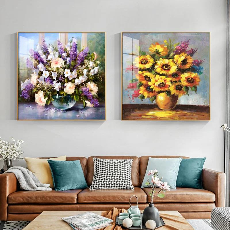 Retro Flowers Oil Painting On Canvas Vintage Peony Posters Aesthetic Pictures Rose Sunflower Wall Prints Living Room Home Decor
Retro Flowers Oil Painting On Canvas Vintage Peony Posters Aesthetic Pictures Rose Sunflower Wall Prints Living Room Home Decor