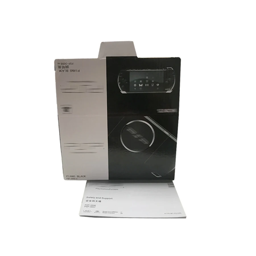 High Quality New Packing Box Carton For PS P 3000 Game Console Packaging with Manual and Insert
High Quality New Packing Box Carton For PS P 3000 Game Console Packaging with Manual and Insert