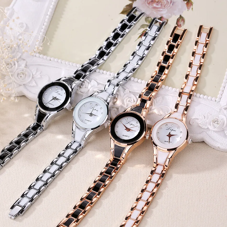 Women Bracelet Watch Mujer Golden Relojes Small Dial Quartz Leisure Watch Popular Wristwatch Hour Female Ladies Elegant Watches
Women Bracelet Watch Mujer Golden Relojes Small Dial Quartz Leisure Watch Popular Wristwatch Hour Female Ladies Elegant Watches