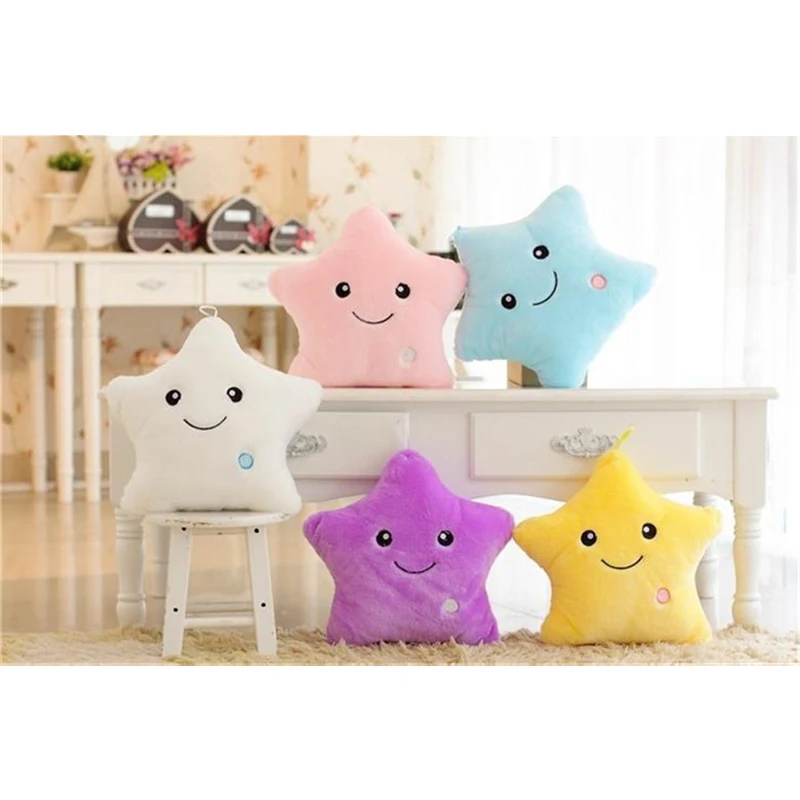 34Cm Star Glowing Pillow Plush Toy Kids Sleep Luminous Soft Plush Toy Colorful Star Pillow Led Light Toy Gift For Children
34Cm Star Glowing Pillow Plush Toy Kids Sleep Luminous Soft Plush Toy Colorful Star Pillow Led Light Toy Gift For Children