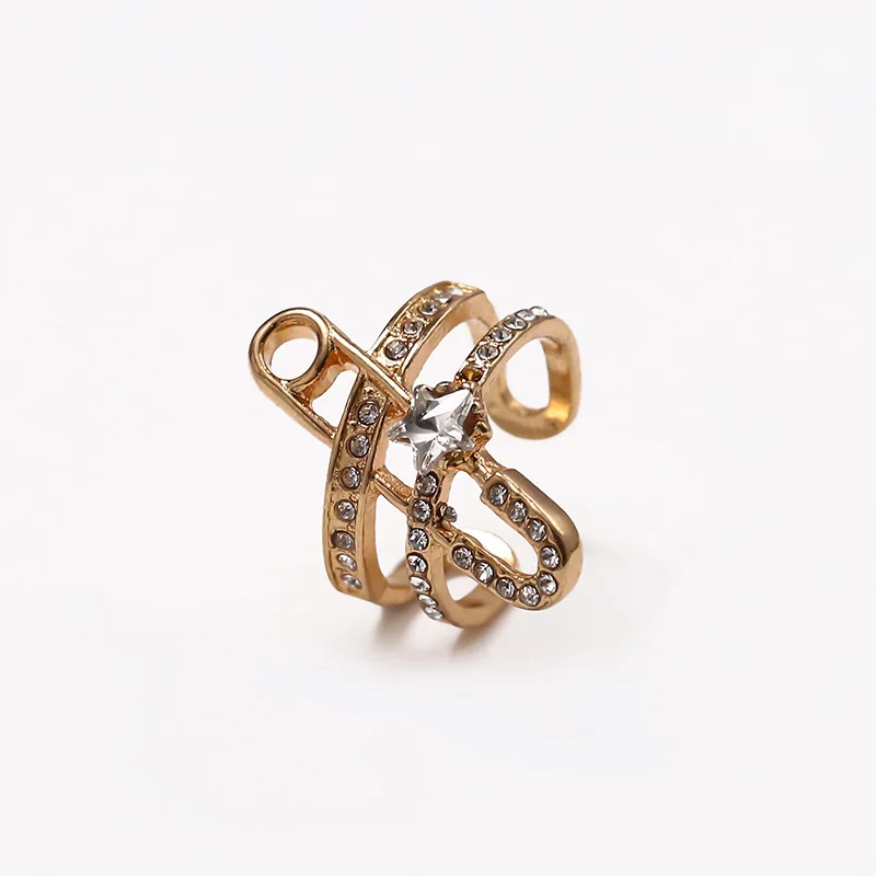 Trendy design pin five-pointed star ring female fashion net red niche opening adjustable index finger ring female
Trendy design pin five-pointed star ring female fashion net red niche opening adjustable index finger ring female