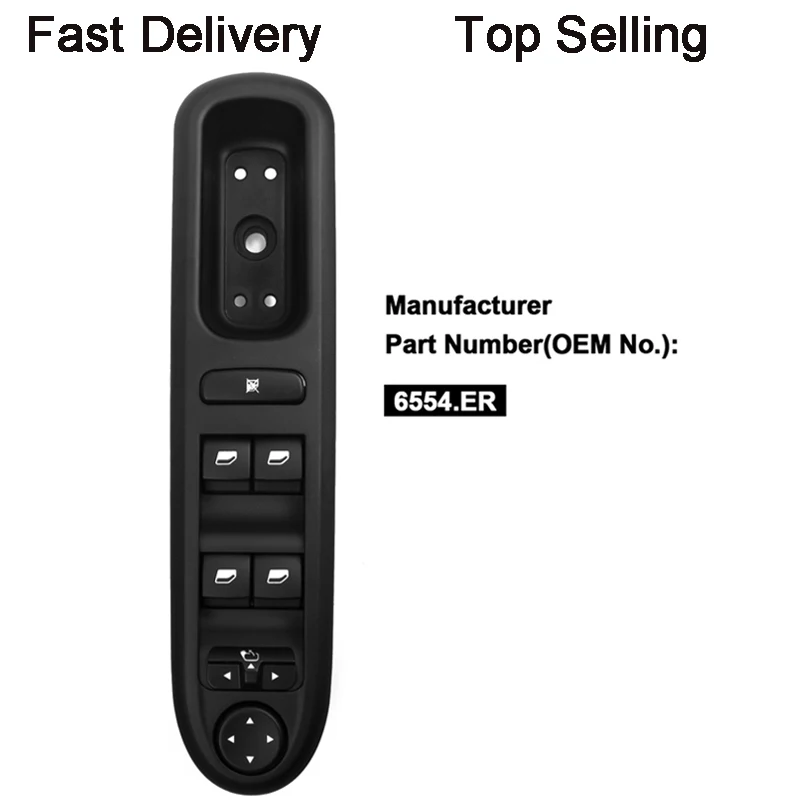 Electric Window Switch Control Panel for Peugeot 407 SW 2004-2010 6554.ER 96468704XT
Electric Window Switch Control Panel for Peugeot 407 SW 2004-2010 6554.ER 96468704XT