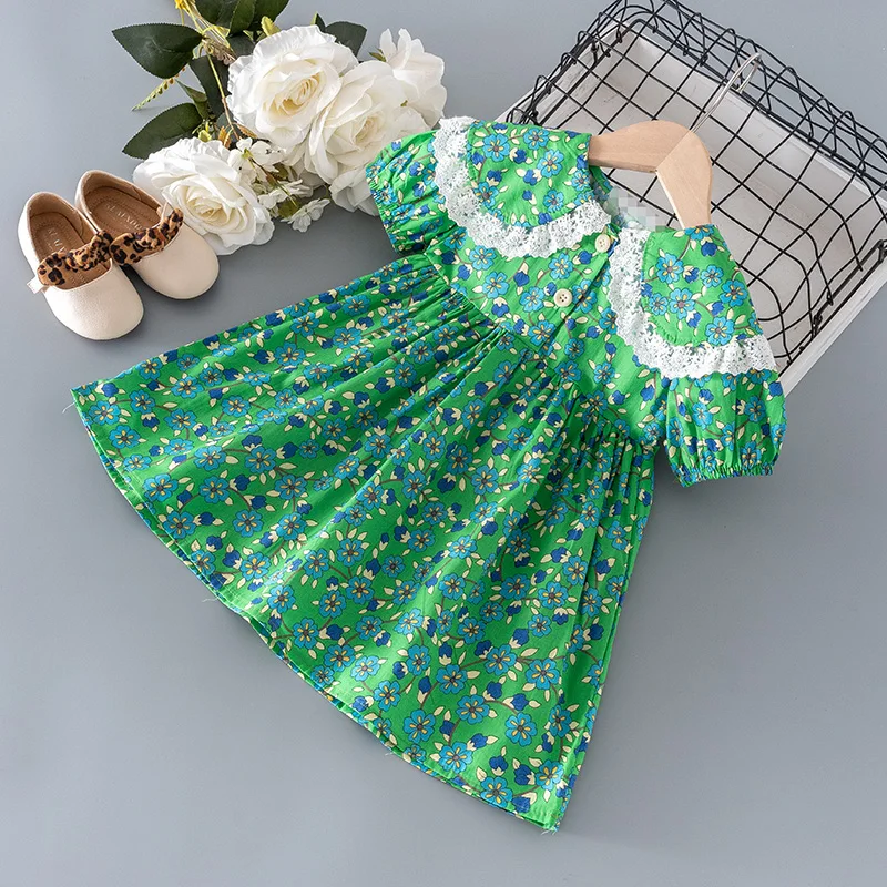Girl Dress 2021 Summer Casual Print Children Dresses For Girls Short Sleeve Birthday Clothing Kids Costumes Vestidos 2-6Y
Girl Dress 2021 Summer Casual Print Children Dresses For Girls Short Sleeve Birthday Clothing Kids Costumes Vestidos 2-6Y