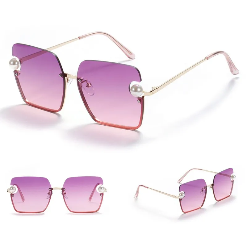 New Arrival Fashion Korean Style Square Half-Frame Pearl Metal UV400 Protection Outdoor Sunglasses Women
New Arrival Fashion Korean Style Square Half-Frame Pearl Metal UV400 Protection Outdoor Sunglasses Women