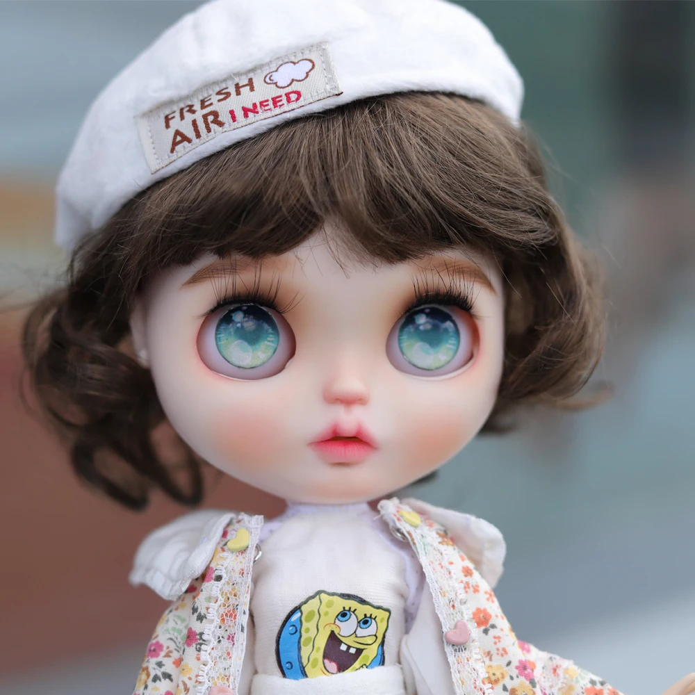 Кукла Blyth NBL 1/6 BJD с матовым лицом, модная шарнирная кукла для девочек, Готическая кукла с спящими глазами, черные слезы
Кукла Blyth NBL 1/6 BJD с матовым лицом, модная шарнирная кукла для девочек, Готическая кукла с спящими глазами, черные слезы