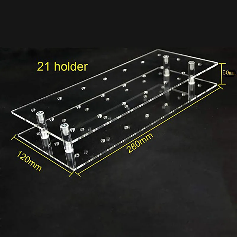 21 Holes Acrylic Lollipop Display Stand Wedding Party Candy Dessert Stick Holder Base Lollipop Shelf Kitchen Accessories
21 Holes Acrylic Lollipop Display Stand Wedding Party Candy Dessert Stick Holder Base Lollipop Shelf Kitchen Accessories
