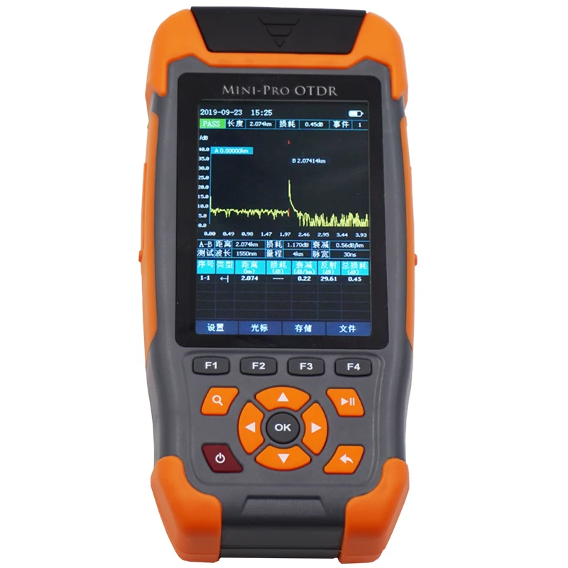 OTDR optical time domain reflectometer optical cable fault detection breakpoint test fault finder optical fiber tester
OTDR optical time domain reflectometer optical cable fault detection breakpoint test fault finder optical fiber tester