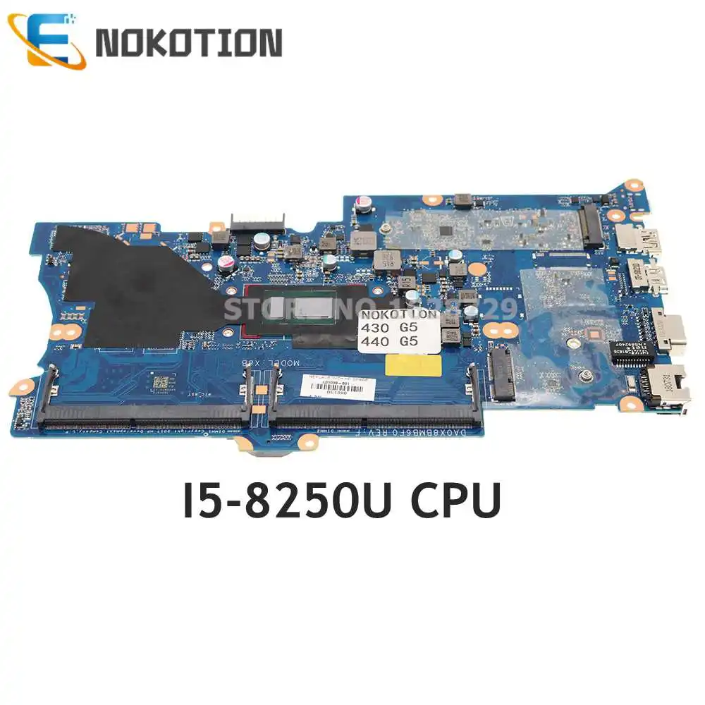 NOKOTION DA0X8BMB6F0 L01039-601 L01039-001 For HP ProBook 430 G5 440 G5 Laptop Motherboard I5-8250U CPU DDR4
NOKOTION DA0X8BMB6F0 L01039-601 L01039-001 For HP ProBook 430 G5 440 G5 Laptop Motherboard I5-8250U CPU DDR4