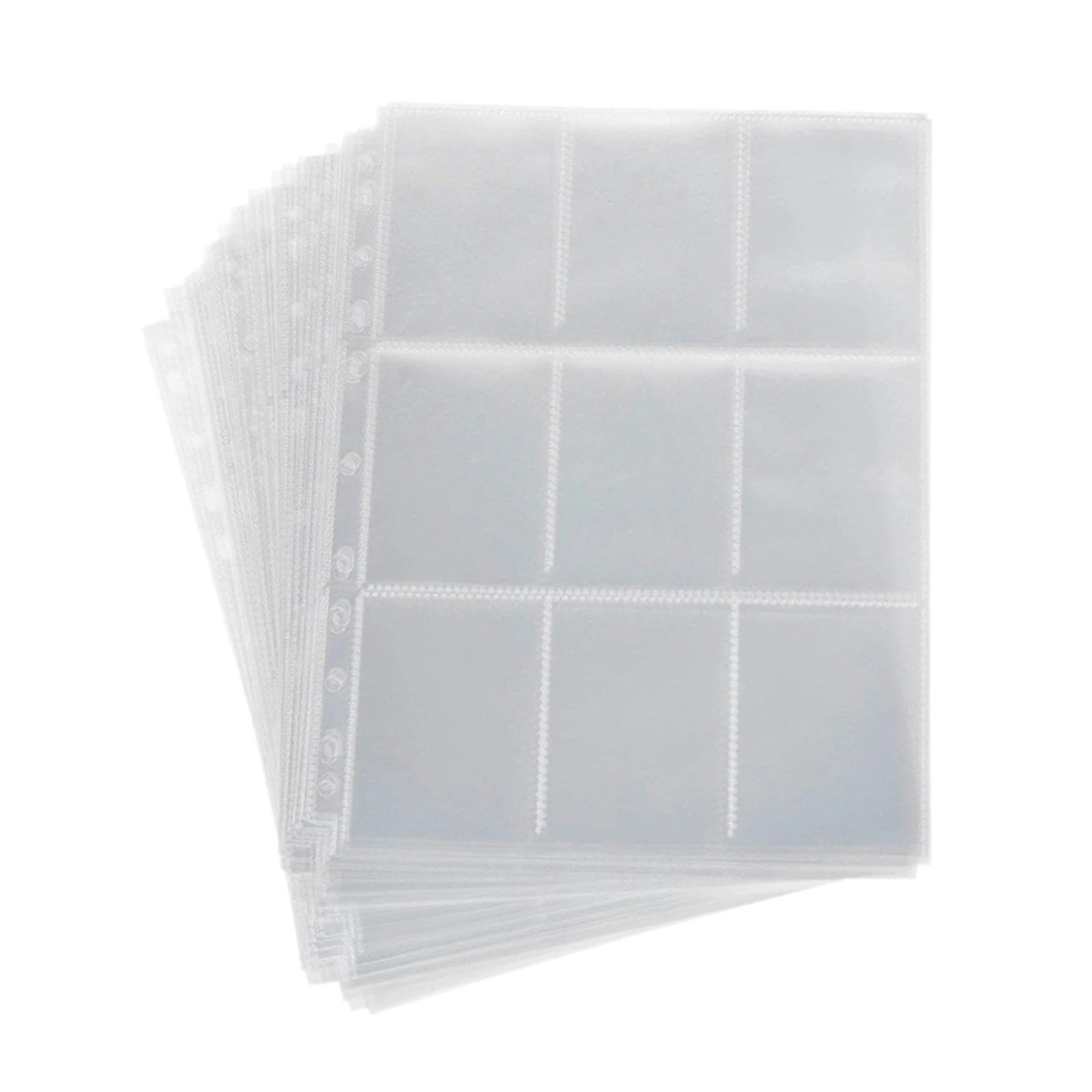 10 Sheets (90 Pockets) of Premium 9 Pocket Page Protectors for Pokemon Cards,Gathering Cards, Super, etc..
10 Sheets (90 Pockets) of Premium 9 Pocket Page Protectors for Pokemon Cards,Gathering Cards, Super, etc..