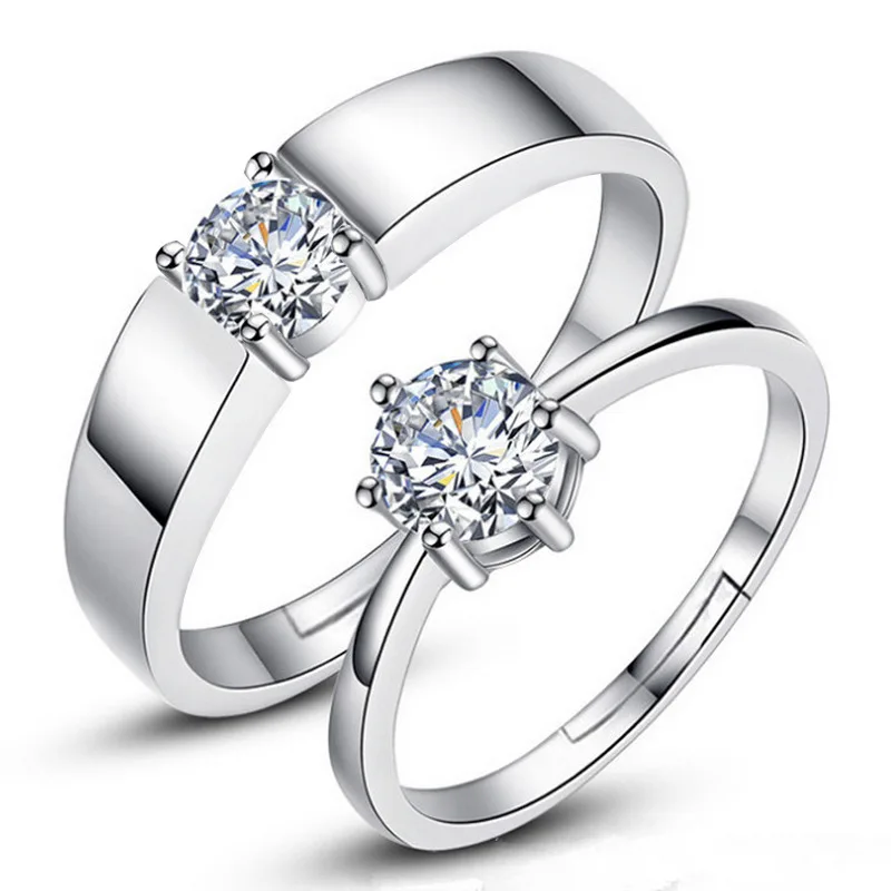 2Pcs Silver Plate Couple Scrub Process Rings for Women Men Wedding Engagement Lovers Jewelry
2Pcs Silver Plate Couple Scrub Process Rings for Women Men Wedding Engagement Lovers Jewelry