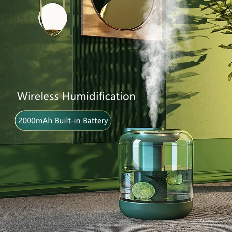 1000ML Large Capacity Air Humidifier Rechargeable 2000mAh Battery Aroma Essential Oil Diffuser USB Mist Maker LED Light For Home
1000ML Large Capacity Air Humidifier Rechargeable 2000mAh Battery Aroma Essential Oil Diffuser USB Mist Maker LED Light For Home