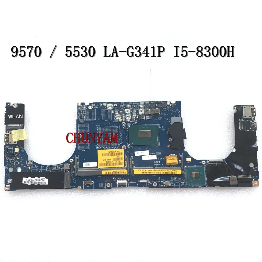 Абсолютно Новый I5 8300H для DELL Precision 5530 Материнская плата ноутбука CN 0DYDXJ DYDXJ DDP00/DDB00 LA