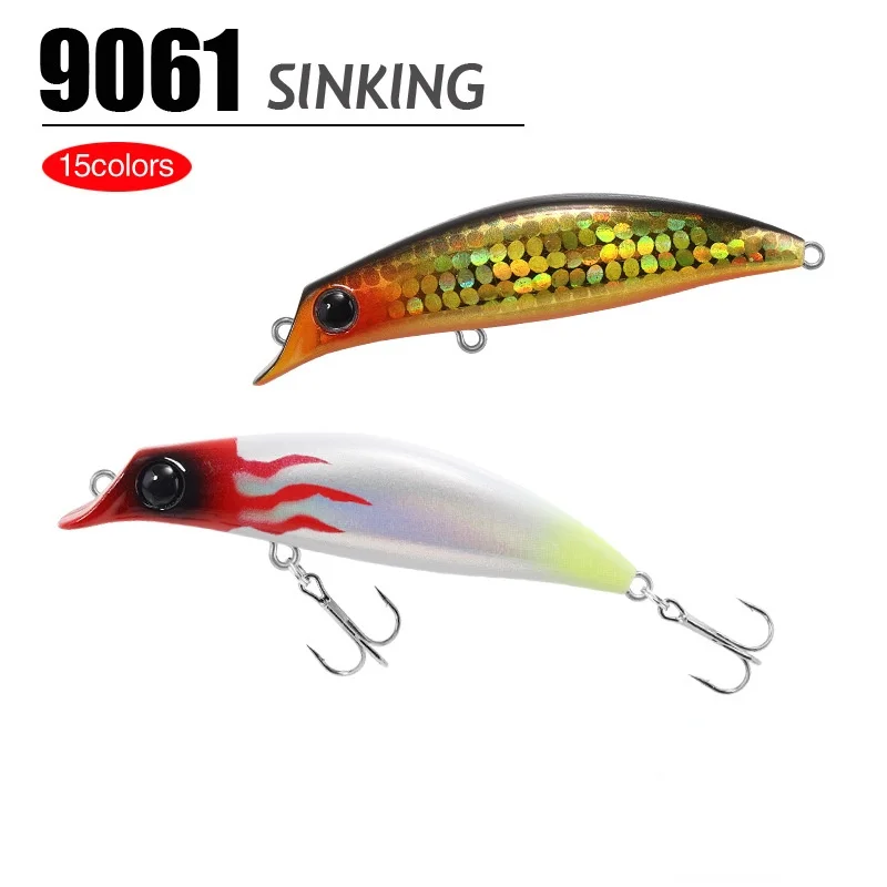 New Product 75mm 8g Minnow Fishing Lure Laser Hard Professional Seawater Long Casting Lure Sinking Wobblers Artificial Bait
New Product 75mm 8g Minnow Fishing Lure Laser Hard Professional Seawater Long Casting Lure Sinking Wobblers Artificial Bait