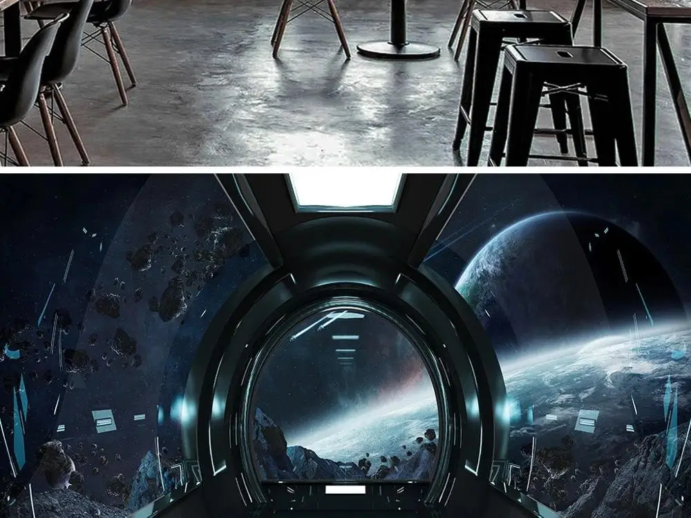 New Custom 3D Large Mural Wallpaper Three-dimensional universe space children's room TV Background living Bedroom
New Custom 3D Large Mural Wallpaper Three-dimensional universe space children's room TV Background living Bedroom