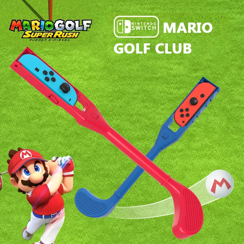 New Mario Golf Switch Golf Clubs Grip NS Joycon Controller Gaming Handle Grips Game Components For NS Console Accessories
New Mario Golf Switch Golf Clubs Grip NS Joycon Controller Gaming Handle Grips Game Components For NS Console Accessories