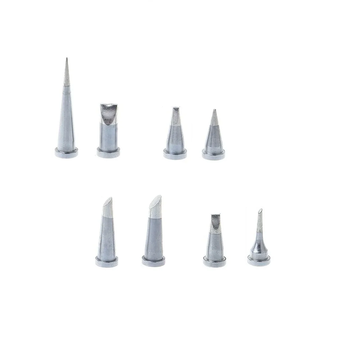 8Pcs Soldering Iron Tips Set Lead Free Heating Element For Weller WSD81 WD1000 LT1L/ LTD/ LTA/ LTH /LTB/ LT4/LTBB/LTCC Iron Tips