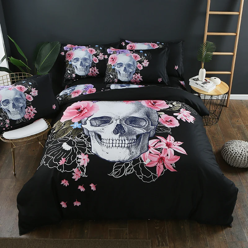 2/3pcs 3D Duvet Cover Bedding Set Bed Quilt Cover Clothes Pillowcase Kids Bedroom Twin Full Queen King Size Flowers Skull
2/3pcs 3D Duvet Cover Bedding Set Bed Quilt Cover Clothes Pillowcase Kids Bedroom Twin Full Queen King Size Flowers Skull
