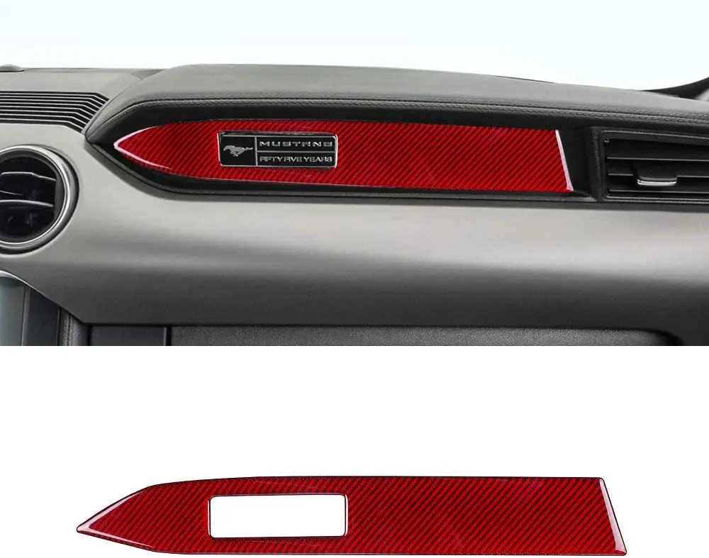 Compatible with Carbon Fiber Interior Car Dashboard Decoration Strip Center Console for Ford Mustang 2015/16 2017 2018 2019 2020
Compatible with Carbon Fiber Interior Car Dashboard Decoration Strip Center Console for Ford Mustang 2015/16 2017 2018 2019 2020