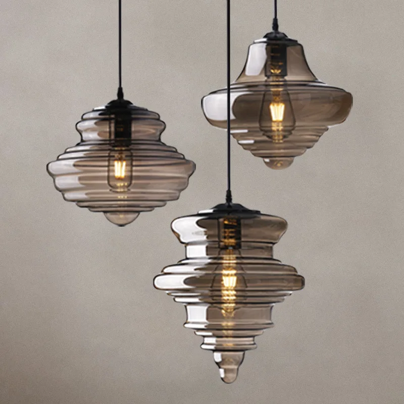 Industrial Smoke Gray/Cognac Glass Light Modern Restaurant Bedside Creative Staircase Bedroom Bar Shop Gyro Chandelier Lamps
Industrial Smoke Gray/Cognac Glass Light Modern Restaurant Bedside Creative Staircase Bedroom Bar Shop Gyro Chandelier Lamps