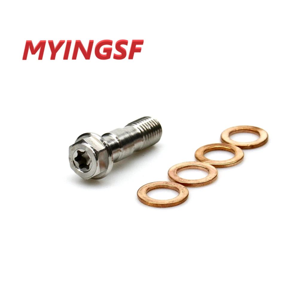 M10 x 1.25mm Motorcycle Braking Bolt Washers For Banjo for Honda/Kawasaki/Suzuki/Yamaha M10 x 1.25mm Motorcycle Braking Bolt Wa 
M10 x 1.25mm Motorcycle Braking Bolt Washers For Banjo for Honda/Kawasaki/Suzuki/Yamaha M10 x 1.25mm Motorcycle Braking Bolt Wa