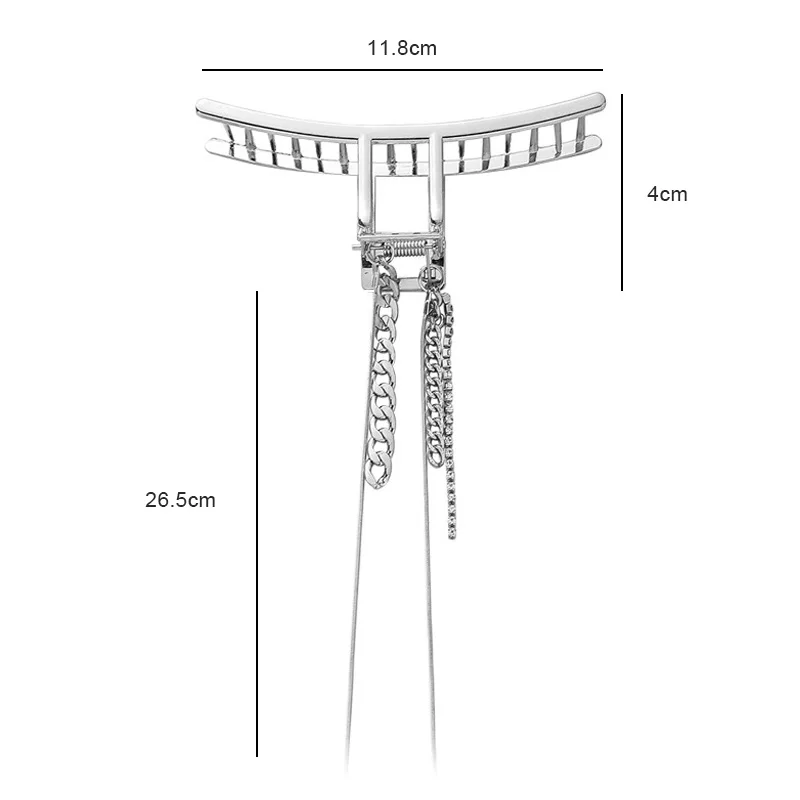 Hollow Out Tassel Hair Pins For Women Girl Vintage Metal Hair Clip Jewelry Accessories New Exaggeration Punk Hair Clip
Hollow Out Tassel Hair Pins For Women Girl Vintage Metal Hair Clip Jewelry Accessories New Exaggeration Punk Hair Clip