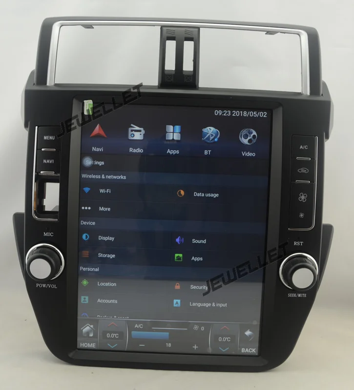 12.1" tesla style vertical screen octa core android 9 Car GPS radio Navigation for Toyota prado 2014-2017
12.1" tesla style vertical screen octa core android 9 Car GPS radio Navigation for Toyota prado 2014-2017