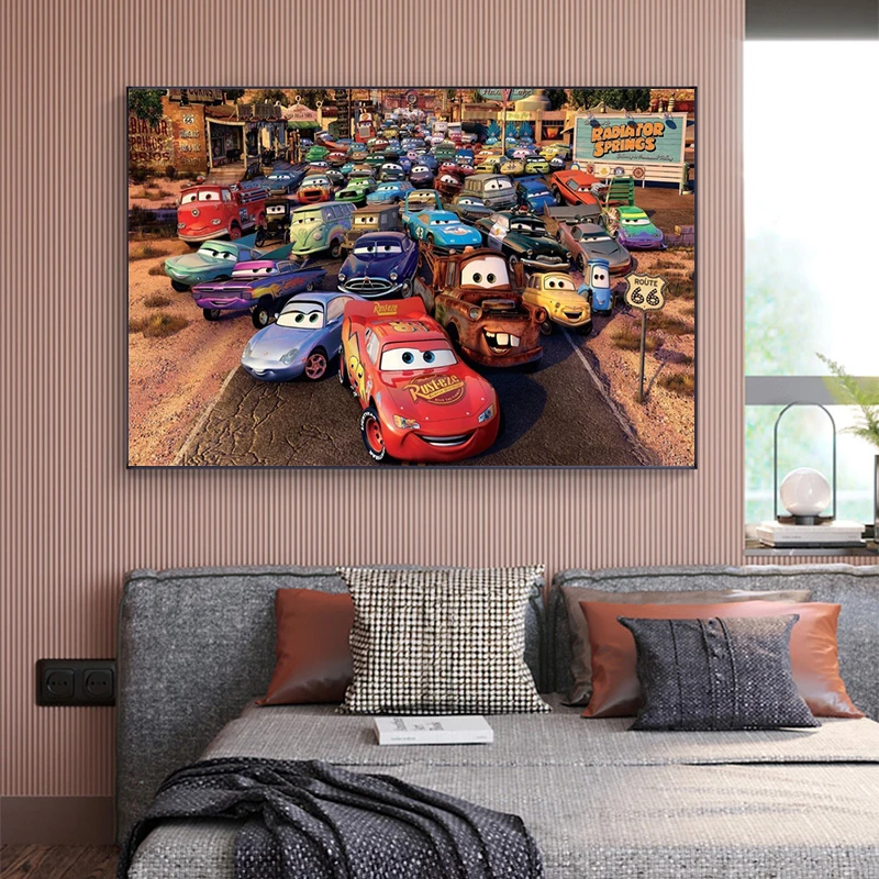 Disney Canvas Painting Wall Art Classic Nordic Car McQueen Poster Anime Prints for Kids Home Bedroom Wall Decor Cartoon Pictures
Disney Canvas Painting Wall Art Classic Nordic Car McQueen Poster Anime Prints for Kids Home Bedroom Wall Decor Cartoon Pictures
