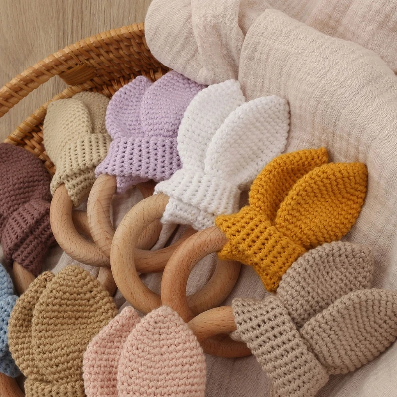 1Pc Baby Wooden Teether Crochet Bunny Rattle Toy BPA Free Wood Rodent Rattle Baby Mobile Gym Newborn Stroller Educational Toys
1Pc Baby Wooden Teether Crochet Bunny Rattle Toy BPA Free Wood Rodent Rattle Baby Mobile Gym Newborn Stroller Educational Toys