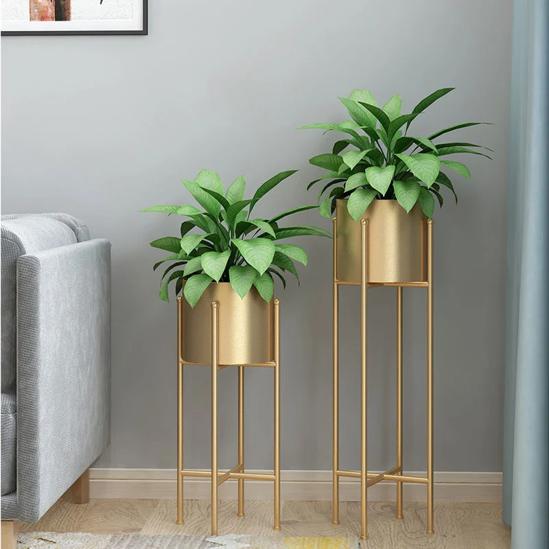 Nordic modern simple living room plant stand fashion light luxury metal flower rack floor type practical balcony storage shelf
Nordic modern simple living room plant stand fashion light luxury metal flower rack floor type practical balcony storage shelf
