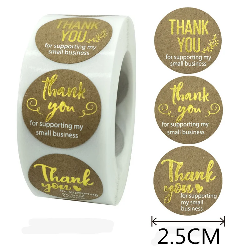 500PCS2.5CM roll thank you bronzing white font baking decoration handmade label envelope sealing sticker sticker
500PCS2.5CM roll thank you bronzing white font baking decoration handmade label envelope sealing sticker sticker