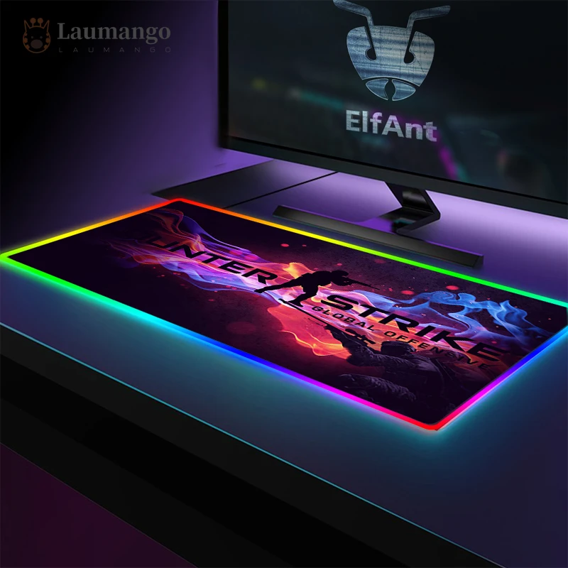 Large Light LED Gaming 80x30cm RGB Mouse Pad Keyboard Cover Non-Slip Rubber Base Computer Carpet Desk Mat PC light CSGO AWP
Large Light LED Gaming 80x30cm RGB Mouse Pad Keyboard Cover Non-Slip Rubber Base Computer Carpet Desk Mat PC light CSGO AWP