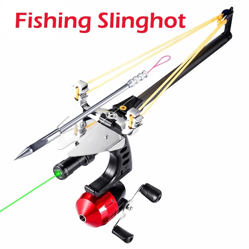 Hunting Fishing Slingshot Straight Rod Precision Telescopic Catapult Sling Shot Green Laser Fishing Reel High Power Slingshot
Hunting Fishing Slingshot Straight Rod Precision Telescopic Catapult Sling Shot Green Laser Fishing Reel High Power Slingshot