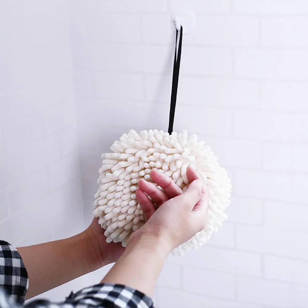Absorbent Hand Towel Chenille Handball Quick-drying Towel Kitchen Bathroom Hanging Cloth Cleaning Accessories
Absorbent Hand Towel Chenille Handball Quick-drying Towel Kitchen Bathroom Hanging Cloth Cleaning Accessories