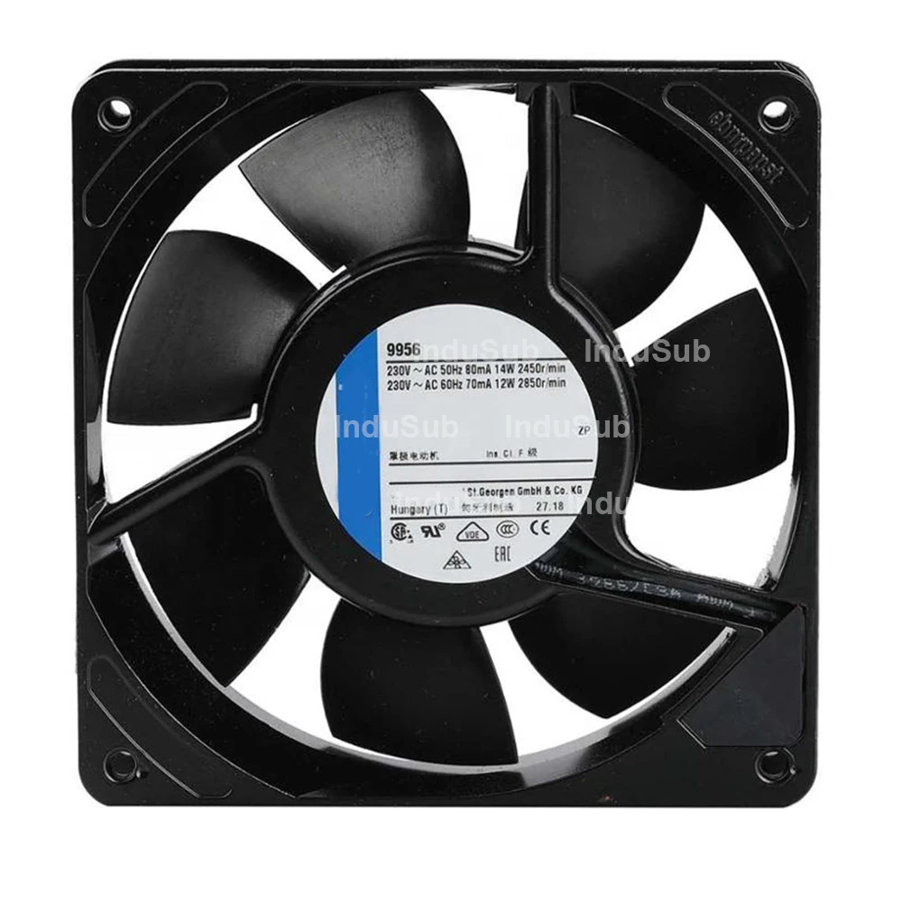 Original EBM 9956 230V 8/9W 12025 12CM High Temperature Resistant Mechanical Cooling Fan
Original EBM 9956 230V 8/9W 12025 12CM High Temperature Resistant Mechanical Cooling Fan