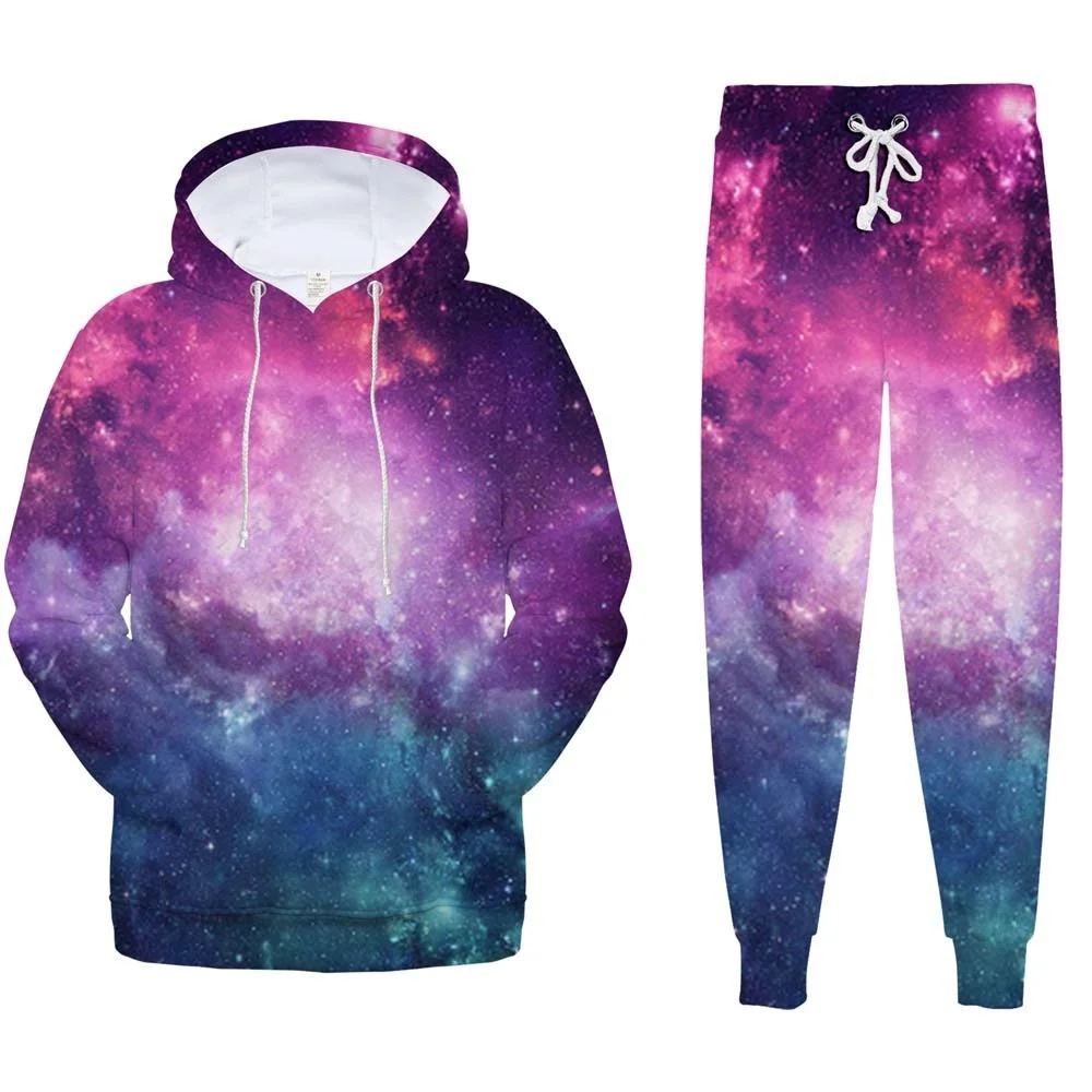 Sky 3D Hoodies Sweatpants Two Piece Suit Pullovers Colorful Casual Sweatshirts Pants Set Sportswear Tracksuit 2021 Outfits
Sky 3D Hoodies Sweatpants Two Piece Suit Pullovers Colorful Casual Sweatshirts Pants Set Sportswear Tracksuit 2021 Outfits