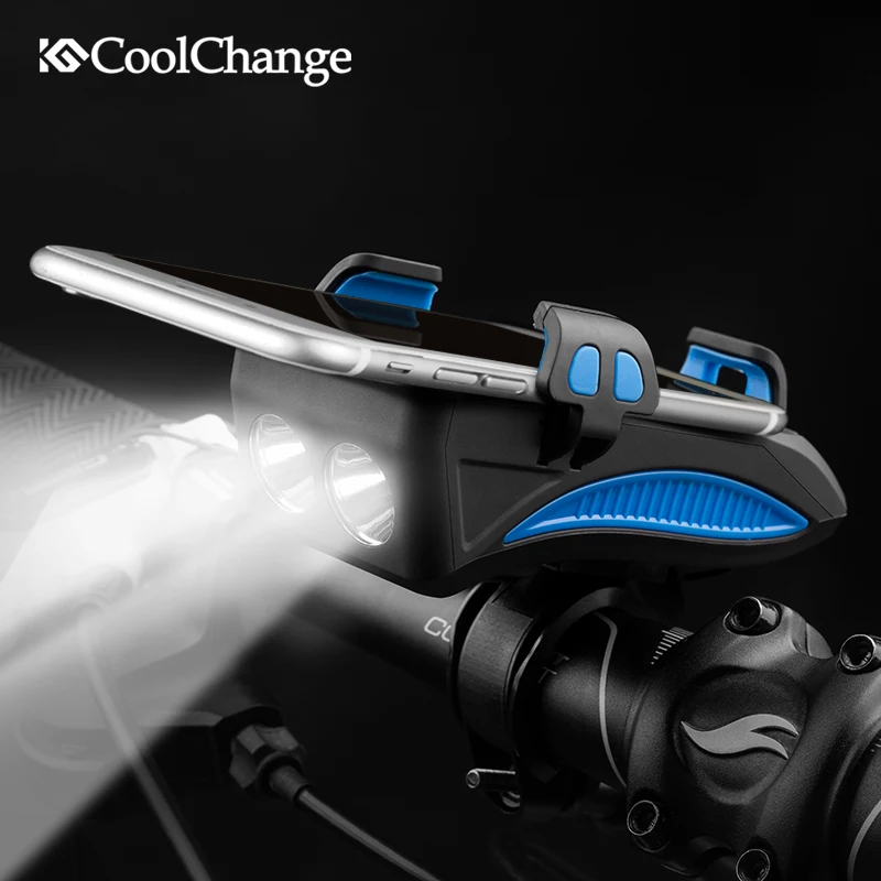 Велосипедный фонарь CoolChange с аккумулятором 2000/4000 мАч, динамиком дБ, колокольчиком, велосипедной подставкой для телефона, многофункциональны...
Велосипедный фонарь CoolChange с аккумулятором 2000/4000 мАч, динамиком дБ, колокольчиком, велосипедной подставкой для телефона, многофункциональны...