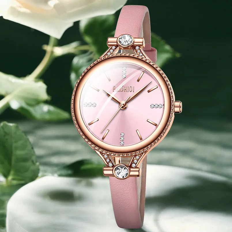 Women Watches Luxury Fashion Bracelet Wristwatch Classy Simple Quartz Clock Pink Female Ladies Dress Watch moda feminina Gift
Women Watches Luxury Fashion Bracelet Wristwatch Classy Simple Quartz Clock Pink Female Ladies Dress Watch moda feminina Gift