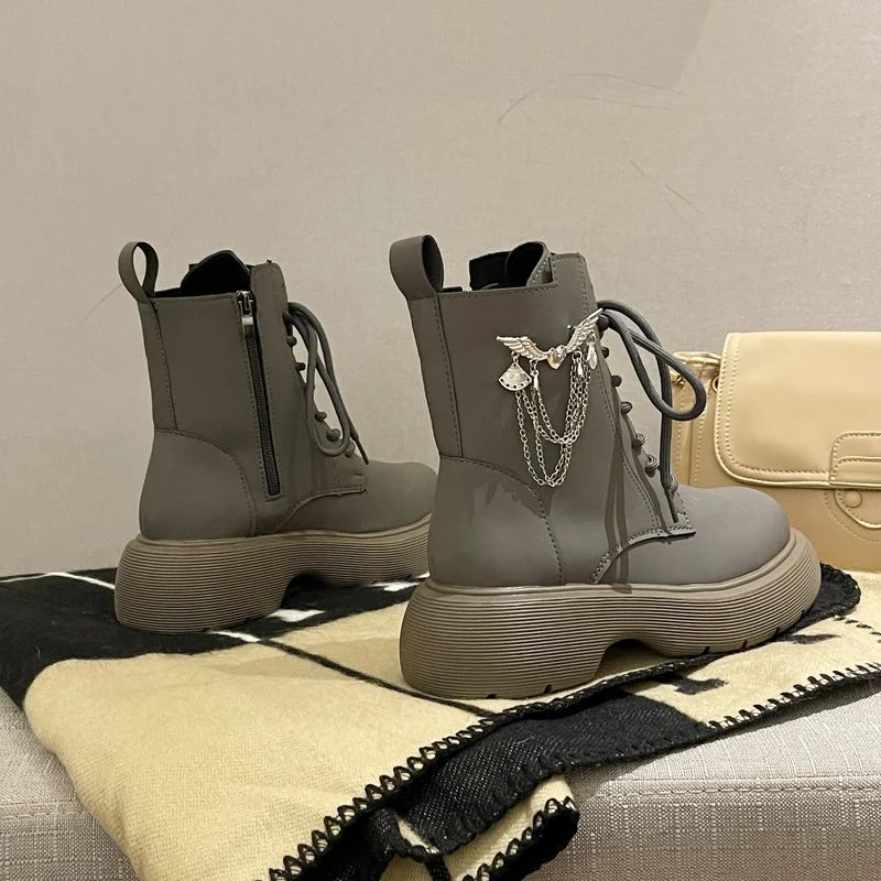 Зимняя обувь 2021, женские ботинки, обувь из искусственной кожи на платформе с круглым носком, женские ботильоны, теплые мягкие кожаные ботинк...
Зимняя обувь 2021, женские ботинки, обувь из искусственной кожи на платформе с круглым носком, женские ботильоны, теплые мягкие кожаные ботинк...