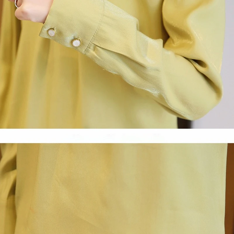 Autumn Long Sleeve Chiffon Blouse Women 2021 New Beading Solid Womens Blouse Pullover Casual White Shirt Women Tops Blusas 10559
Autumn Long Sleeve Chiffon Blouse Women 2021 New Beading Solid Womens Blouse Pullover Casual White Shirt Women Tops Blusas 10559