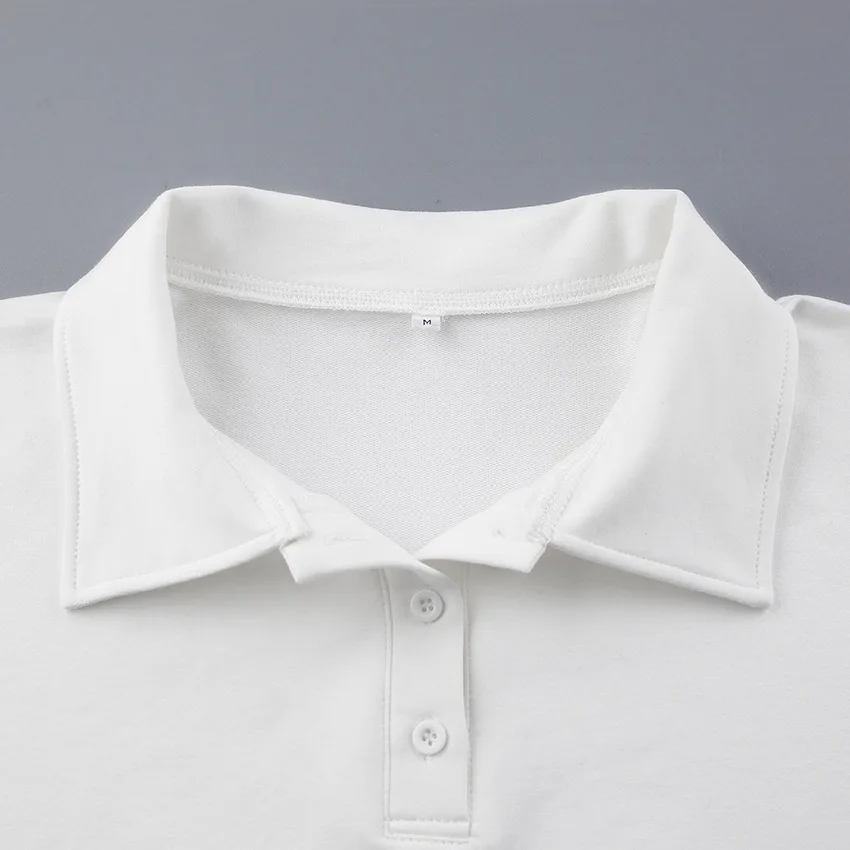 POLO Simple Fashion Ladies White Sweater Autumn and Winter 2020 Loose European and American New Trend Tops
POLO Simple Fashion Ladies White Sweater Autumn and Winter 2020 Loose European and American New Trend Tops