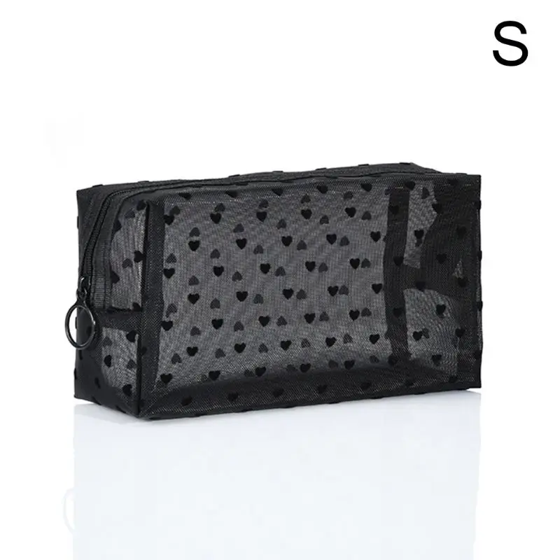 Heart Dot Printed Mesh Zipper Makeup Bag Transparent Cosmetic Organizer Pouch New 2021
Heart Dot Printed Mesh Zipper Makeup Bag Transparent Cosmetic Organizer Pouch New 2021