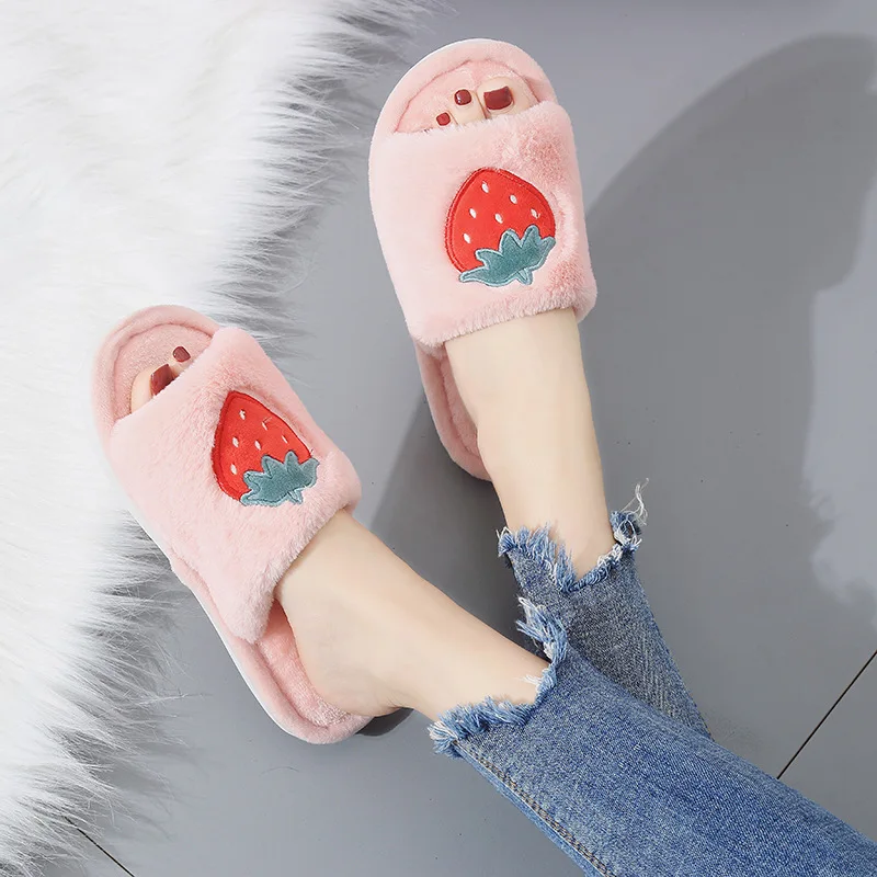 Fruit Slippers Soft Sister Non-Slip Flat Korean-Style Home Cotton Slippers Woman Shoes House Slippers Slippers Wear-Resistant
Fruit Slippers Soft Sister Non-Slip Flat Korean-Style Home Cotton Slippers Woman Shoes House Slippers Slippers Wear-Resistant